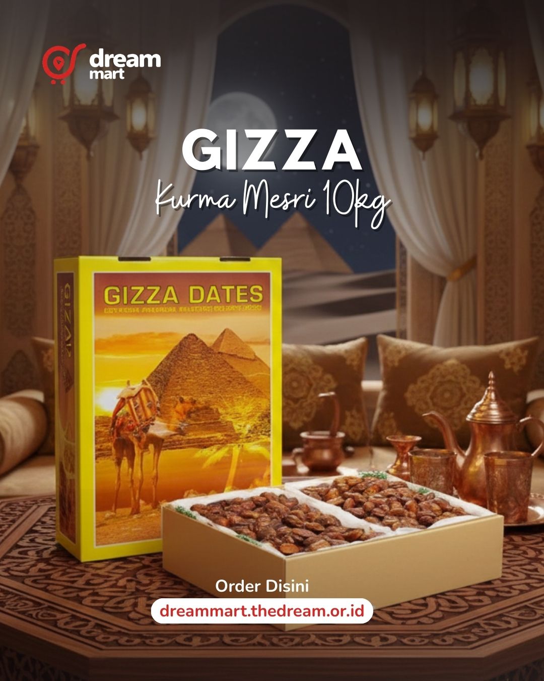 Kurma Mesir 10kg GIZZA